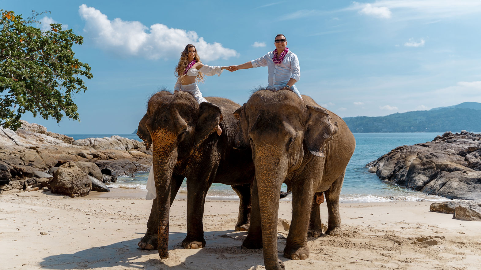 Фотосессия со слоном на Пхукете видео